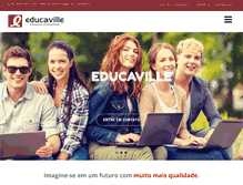 Tablet Screenshot of educaville.com.br